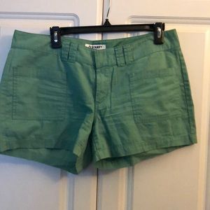Green Cargo Shorts
